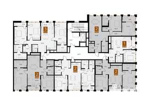 3-к квартира, вторичка, 123м2, 3/8 этаж