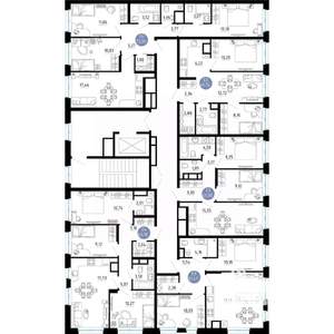 2-к квартира, вторичка, 46м2, 7/14 этаж