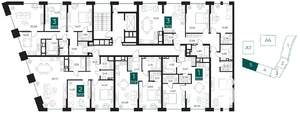 1-к квартира, вторичка, 51м2, 4/13 этаж