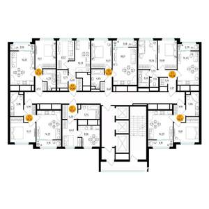 1-к квартира, вторичка, 38м2, 8/25 этаж