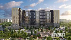 1-к квартира, строящийся дом, 44м2, 11/15 этаж