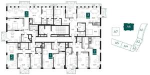 3-к квартира, вторичка, 118м2, 6/14 этаж