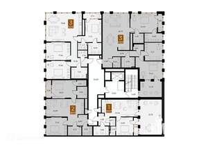 3-к квартира, вторичка, 148м2, 2/9 этаж