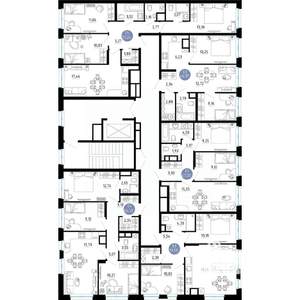 3-к квартира, вторичка, 70м2, 3/14 этаж
