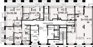 2-к квартира, вторичка, 53м2, 1/11 этаж