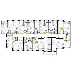 2-к квартира, вторичка, 57м2, 2/25 этаж