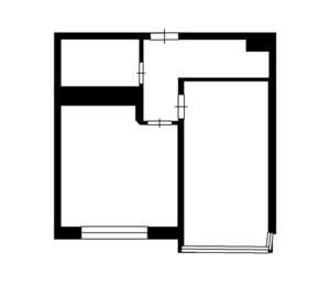 1-к квартира, строящийся дом, 51м2, 3/8 этаж