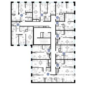 2-к квартира, вторичка, 46м2, 4/14 этаж