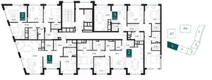 3-к квартира, вторичка, 74м2, 10/13 этаж