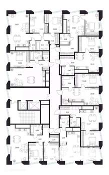1-к квартира, вторичка, 44м2, 17/20 этаж