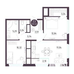 Фото квартиры на продажу (1)