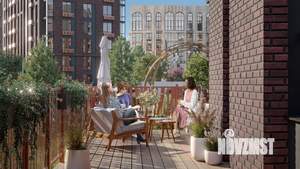 2-к квартира, строящийся дом, 68м2, 8/25 этаж