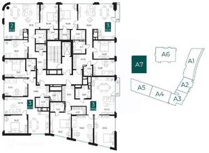 3-к квартира, вторичка, 116м2, 4/14 этаж