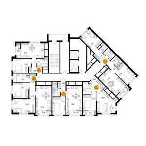1-к квартира, вторичка, 39м2, 7/25 этаж