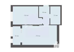 1-к квартира, вторичка, 46м2, 10/18 этаж
