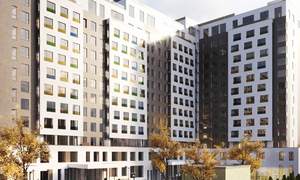 1-к квартира, строящийся дом, 46м2, 3/15 этаж
