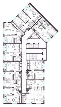 1-к квартира, вторичка, 44м2, 4/18 этаж