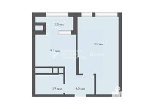 1-к квартира, вторичка, 37м2, 11/25 этаж