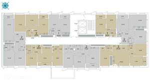 2-к квартира, вторичка, 72м2, 12/20 этаж