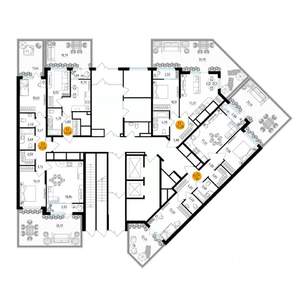 2-к квартира, вторичка, 97м2, 1/25 этаж