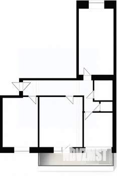 3-к квартира, вторичка, 76м2, 3/5 этаж