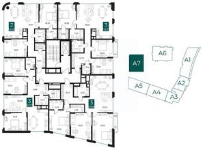 3-к квартира, вторичка, 124м2, 5/8 этаж