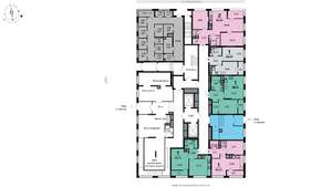 1-к квартира, вторичка, 40м2, 1/21 этаж
