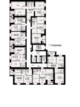 3-к квартира, вторичка, 98м2, 9/15 этаж