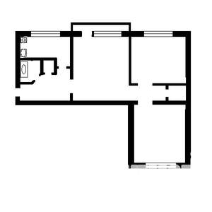 3-к квартира, вторичка, 67м2, 3/9 этаж