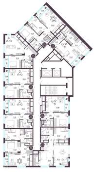 2-к квартира, вторичка, 58м2, 13/19 этаж