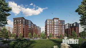 2-к квартира, строящийся дом, 68м2, 2/25 этаж