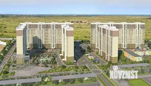 2-к квартира, вторичка, 66м2, 12/25 этаж