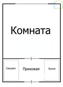 Студия квартира, вторичка, 18м2, 3/5 этаж