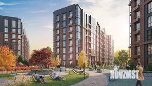 1-к квартира, строящийся дом, 47м2, 3/8 этаж