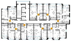 2-к квартира, вторичка, 64м2, 19/25 этаж