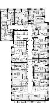 2-к квартира, вторичка, 56м2, 15/25 этаж