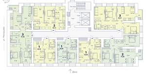 1-к квартира, вторичка, 36м2, 4/16 этаж