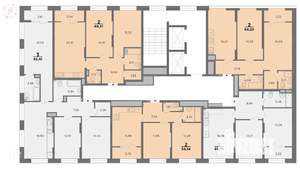 2-к квартира, вторичка, 68м2, 7/24 этаж