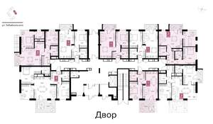 2-к квартира, вторичка, 64м2, 1/9 этаж