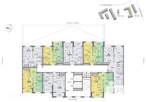 1-к квартира, вторичка, 39м2, 8/17 этаж