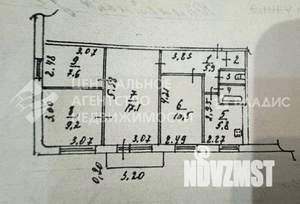 4-к квартира, вторичка, 61м2, 2/5 этаж