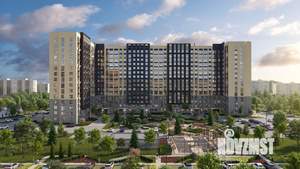 1-к квартира, строящийся дом, 35м2, 14/15 этаж