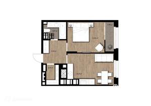 1-к квартира, вторичка, 41м2, 12/17 этаж