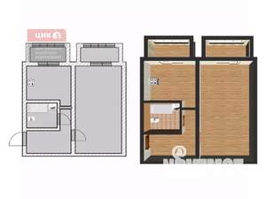 1-к квартира, вторичка, 36м2, 4/10 этаж