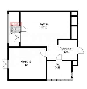 1-к квартира, вторичка, 30м2, 4/26 этаж