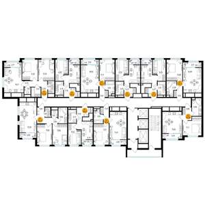 1-к квартира, вторичка, 28м2, 8/25 этаж