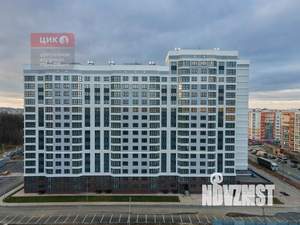 1-к квартира, сданный дом, 46м2, 7/15 этаж