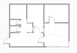 3-к квартира, вторичка, 61м2, 6/9 этаж