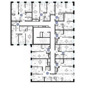 2-к квартира, вторичка, 53м2, 3/14 этаж