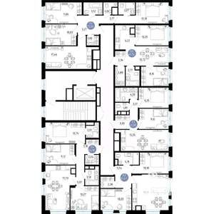 3-к квартира, вторичка, 70м2, 7/14 этаж